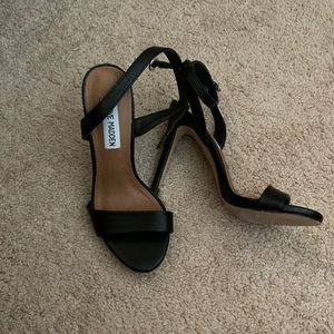 Black Ankle strap heels